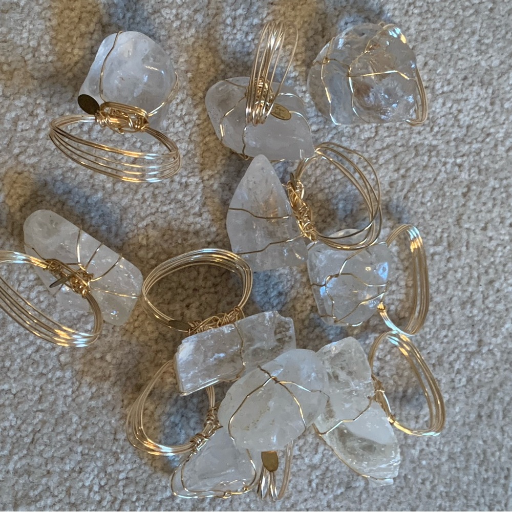 Joseph Williams Rock Candy Napkin Rings